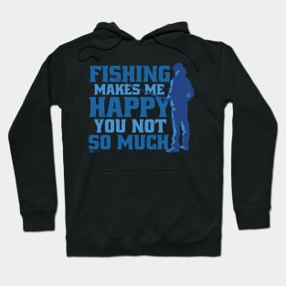 Lake Life Happiness: Fishing's My Zen, Sorry Not Sorry! Hoodie